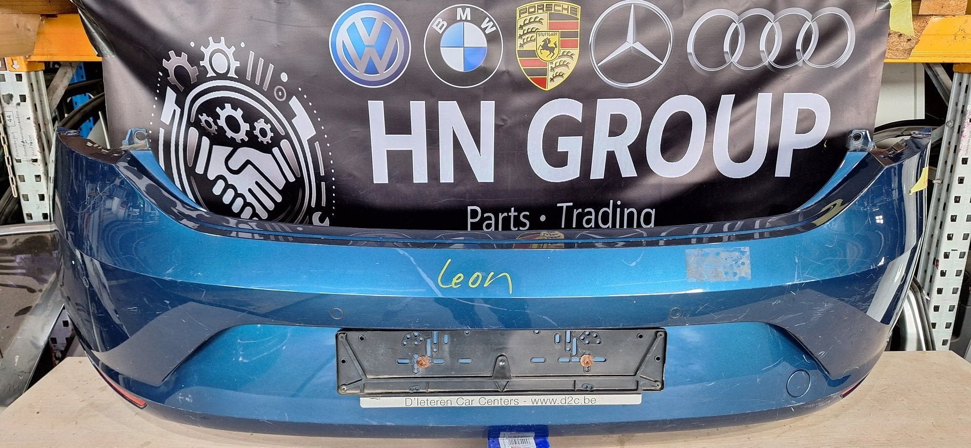 Seat Leon 2015 achterbumper, Auto-onderdelen, Carrosserie en Plaatwerk, Gebruikt, -, -, Ophalen of Verzenden