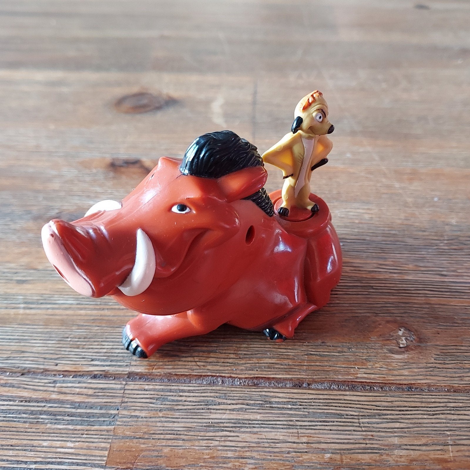 Disney Leeuwenkoning Pumbaa en Timon speelfiguur, Ophalen of Verzenden, Gebruikt, Jongen of Meisje