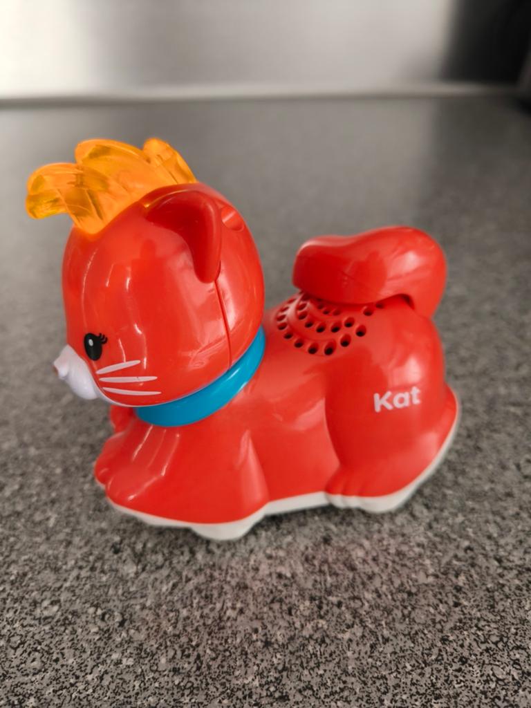 Vtech zoef Zoef dieren Kat Kalina., Ophalen of Verzenden, Zo goed als nieuw, 6 maanden tot 2 jaar