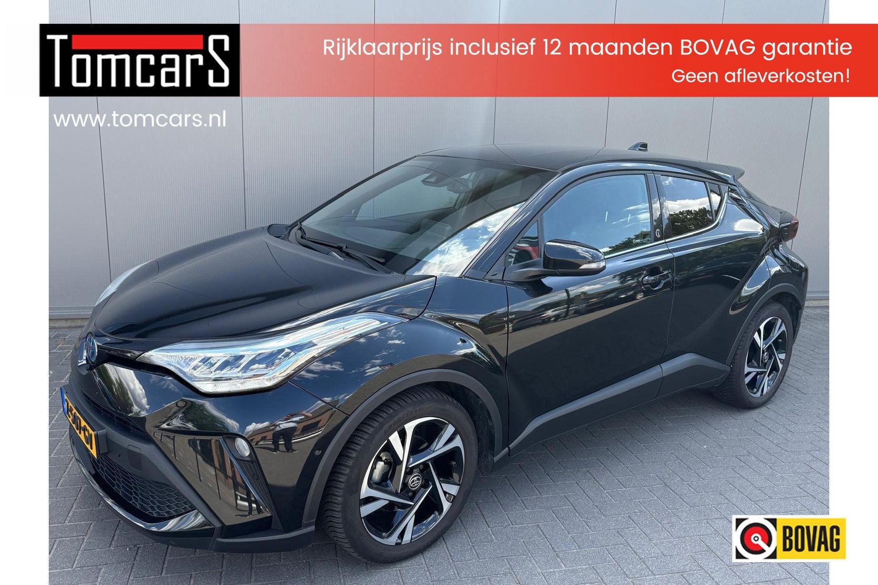 Toyota C-HR 2.0i 184PK Hybrid Dynamic Trekhaak/Navigatie/Cam, 12 maanden, Adaptive Cruise Control, Euro 6, 4 cilinders