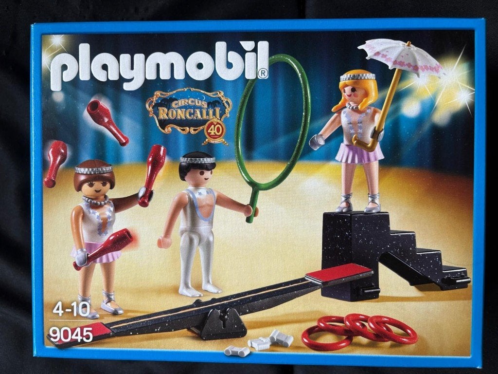 NIEUW: Playmobil Roncalli Circus Acrobaten (9045), Kinderen en Baby's, Speelgoed | Playmobil, Ophalen of Verzenden, Nieuw
