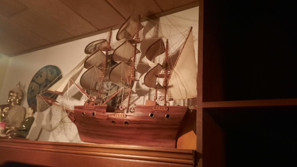 Scheepsmodel groot, Hobby en Vrije tijd, Modelbouw | Boten en Schepen, Ophalen of Verzenden