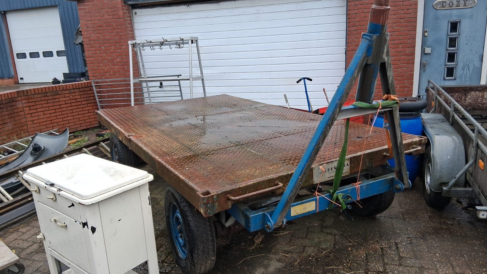 Balenkar en Miedemawagen onderstel, Ophalen