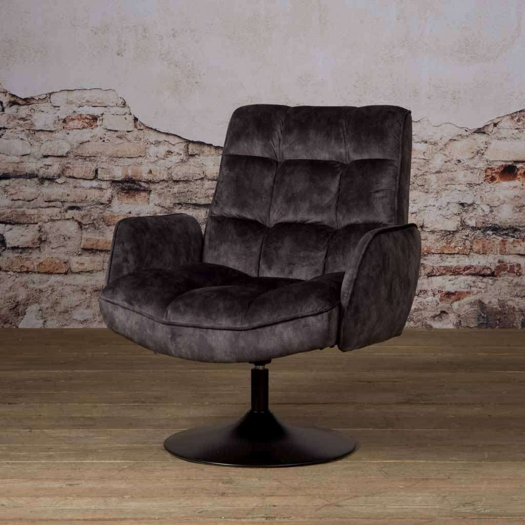ACTIE Draaibare Fauteuil Tropea Div Kleuren Gratis Bezorgd 4, Draaibare fauteuil stof adore yellow dark green dark grey, Nieuw