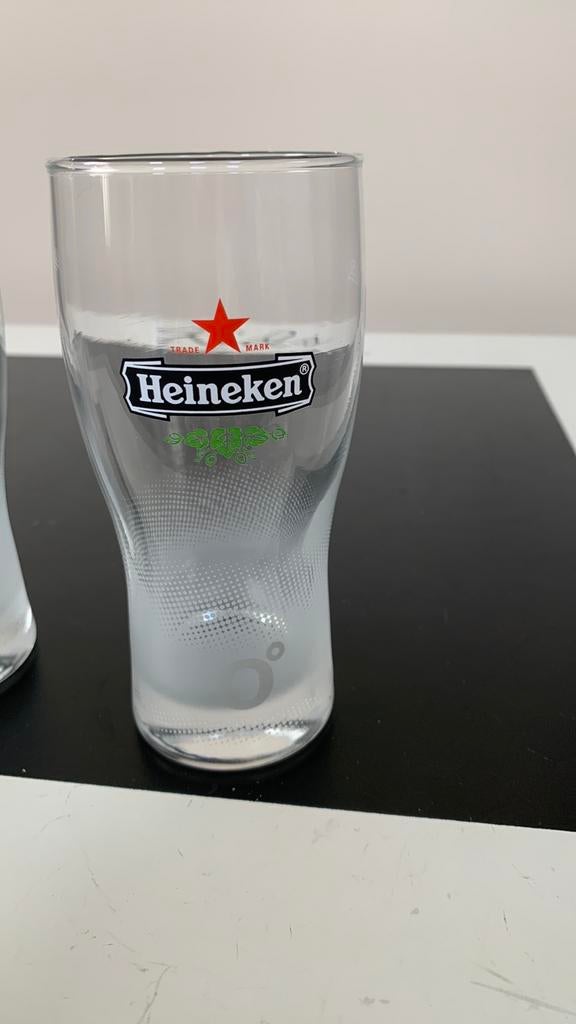Heineken glazen speciaal, Verzamelen, Ophalen of Verzenden, Nieuw, Glas of Glazen, Heineken