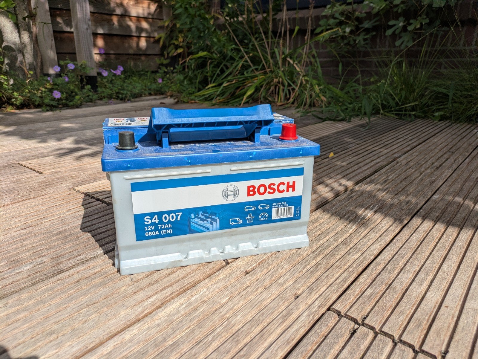 Bosch S4 007 accu 12V 72Ah 680A (EN) Mercedes Sprinter, Ophalen of Verzenden, Gebruikt