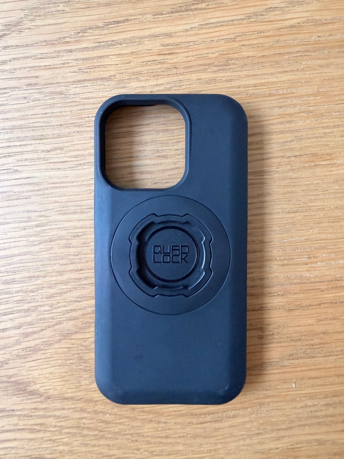 Quad Lock Hoesje voor iPhone 16 Pro, Kunststof, IPhone 16 Pro, Zwart, Quad Lock