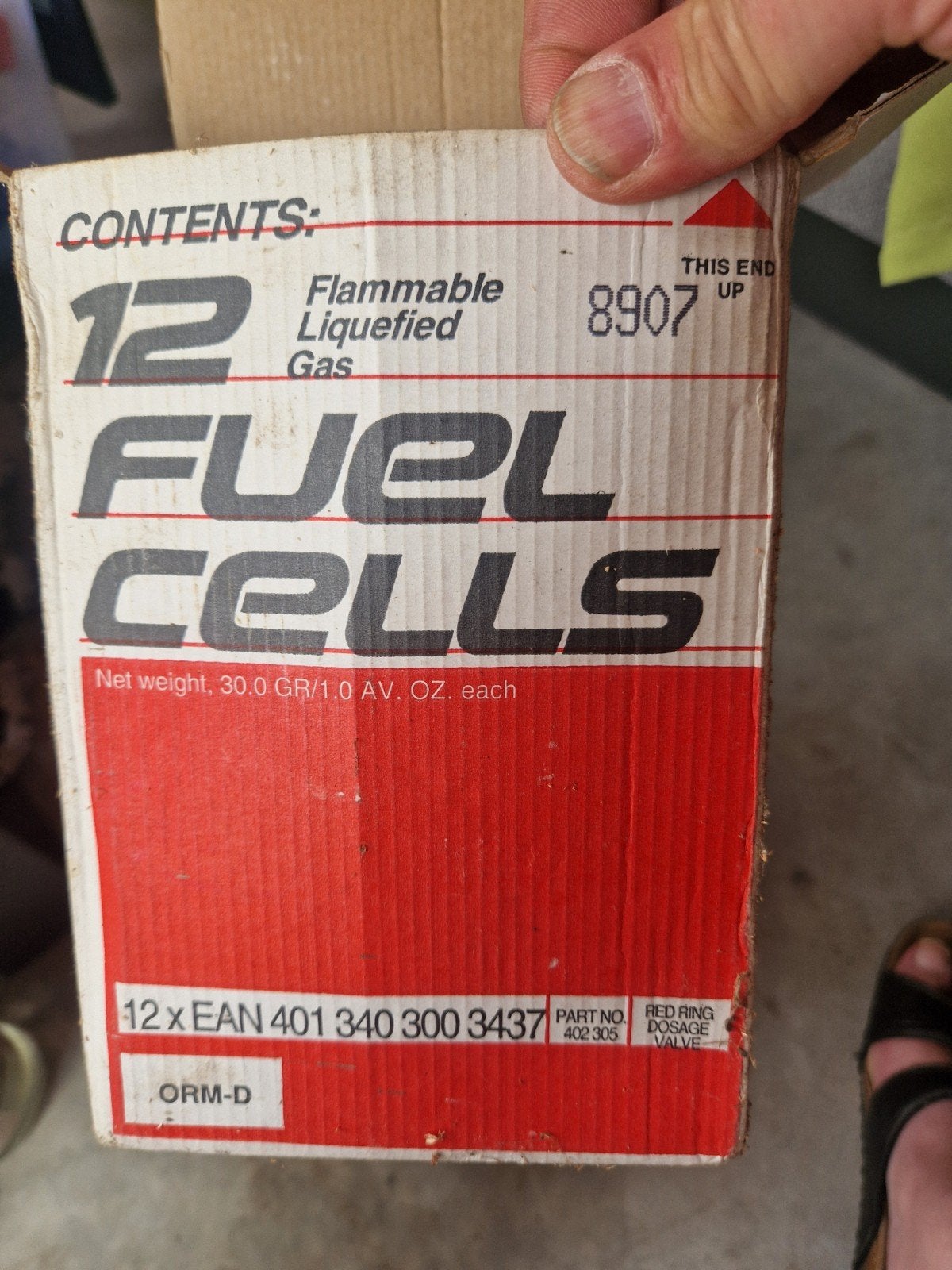 Paslode Impulse Fuel Cell Gaspatronen - 11 stuks, Ophalen, Nieuw