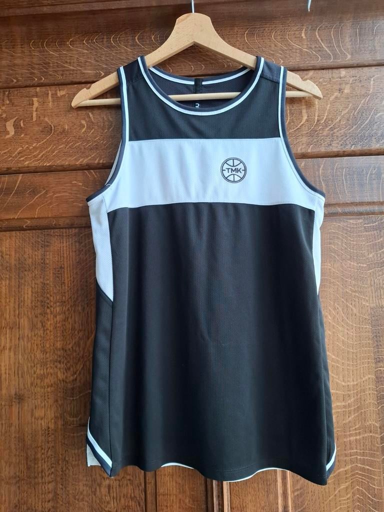 Omkeerbaar basketbalshirt Kipsta maat 164, Gebruikt, Jongen of Meisje, Kipsta, Sport- of Zwemkleding
