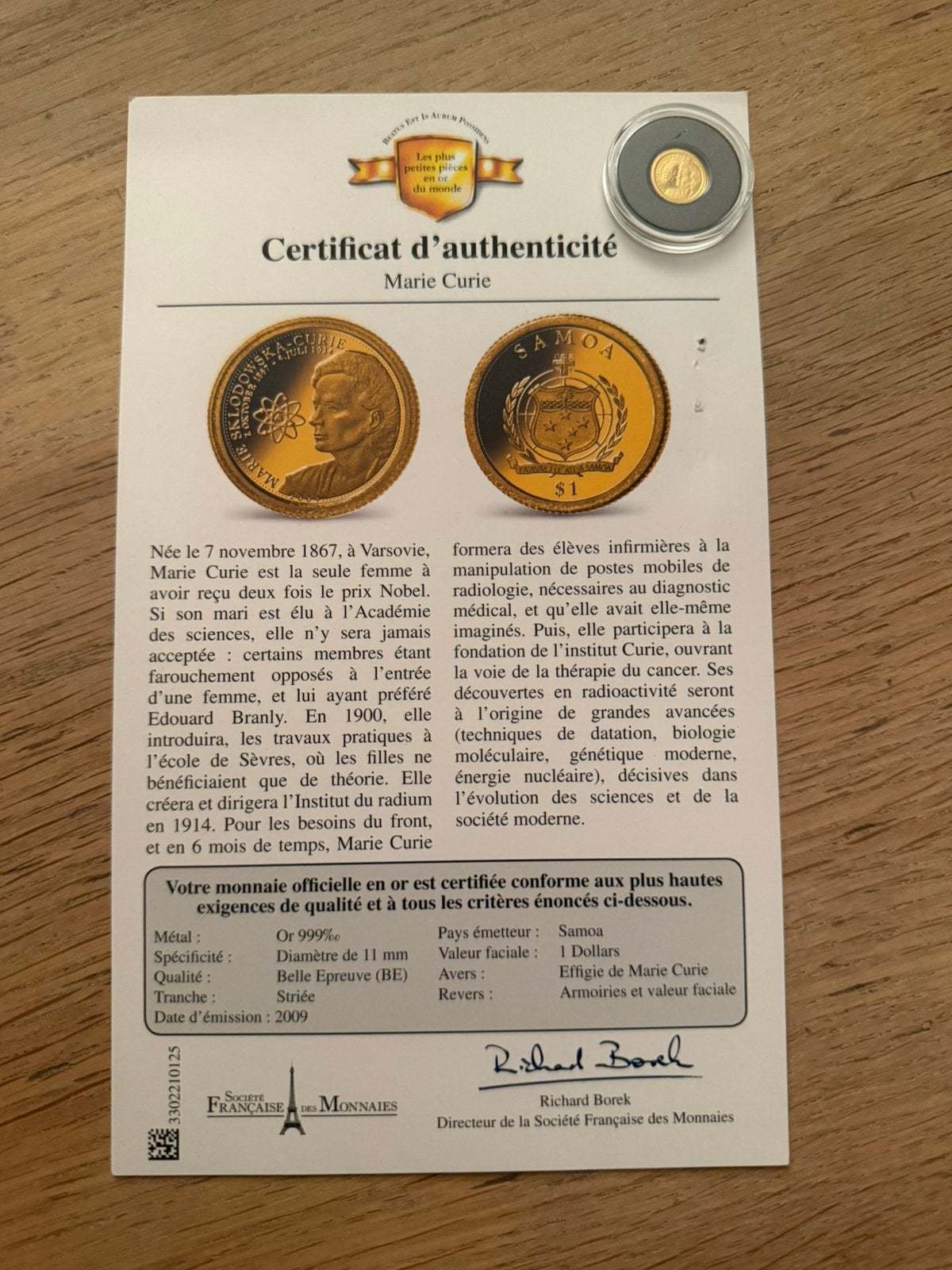 999 gouden munt 0,5 gram, Overige landen, Losse munt, Goud, Overige waardes