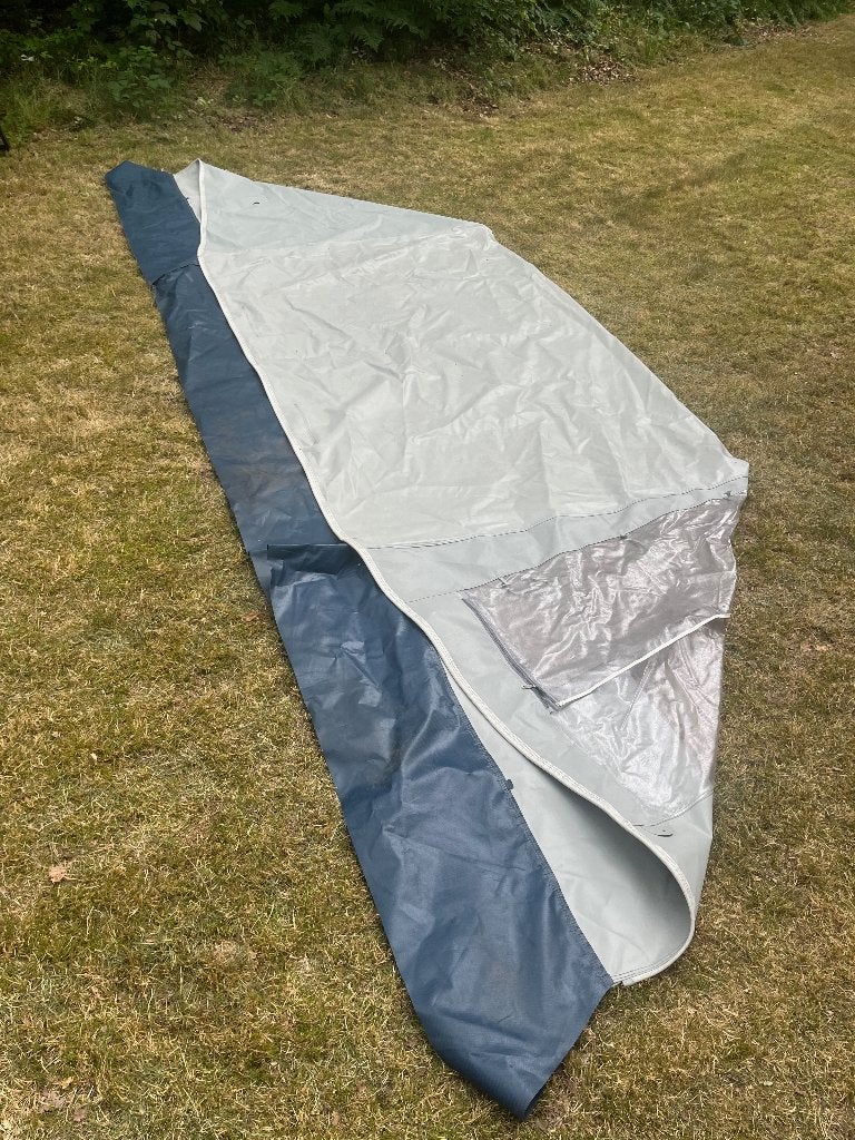 Zijtent (uitbouw) voor voortent caravan (merk Obelink), Ophalen of Verzenden, Gebruikt