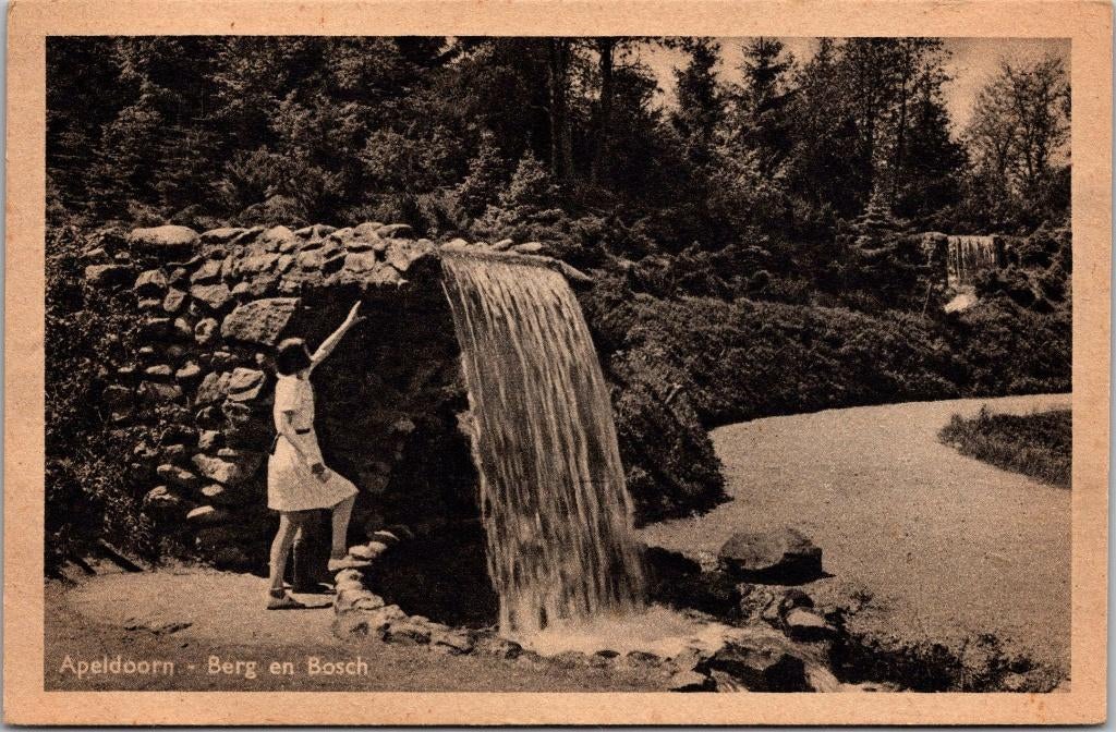 Apeldoorn Berg en Bos Waterval -  10 ansichtkaarten