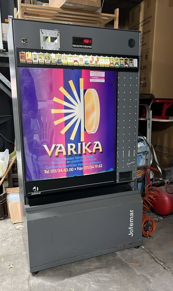 Jofemar sigarettenautomaat - verkoopautomaat - mancave, Ophalen, Zo goed als nieuw