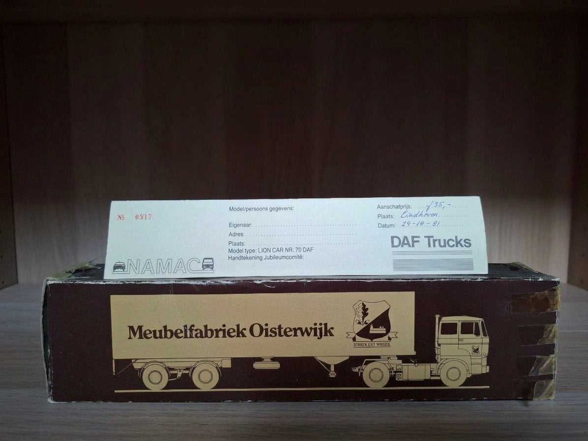 Namac Liontoys Daf, Ophalen of Verzenden, Gebruikt, Bus of Vrachtwagen, Lion Toys