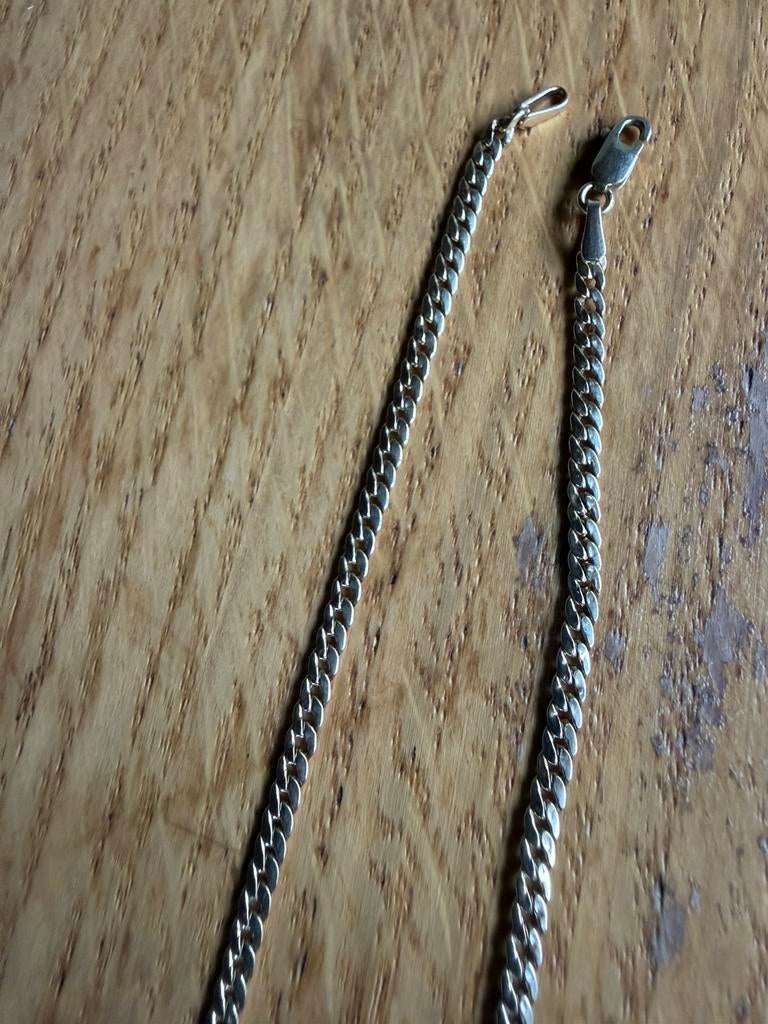 Figaro ( cuban link ) 14k gouden ketting 70cm, Sieraden, Tassen en Uiterlijk, Ophalen of Verzenden, Zo goed als nieuw, Goud