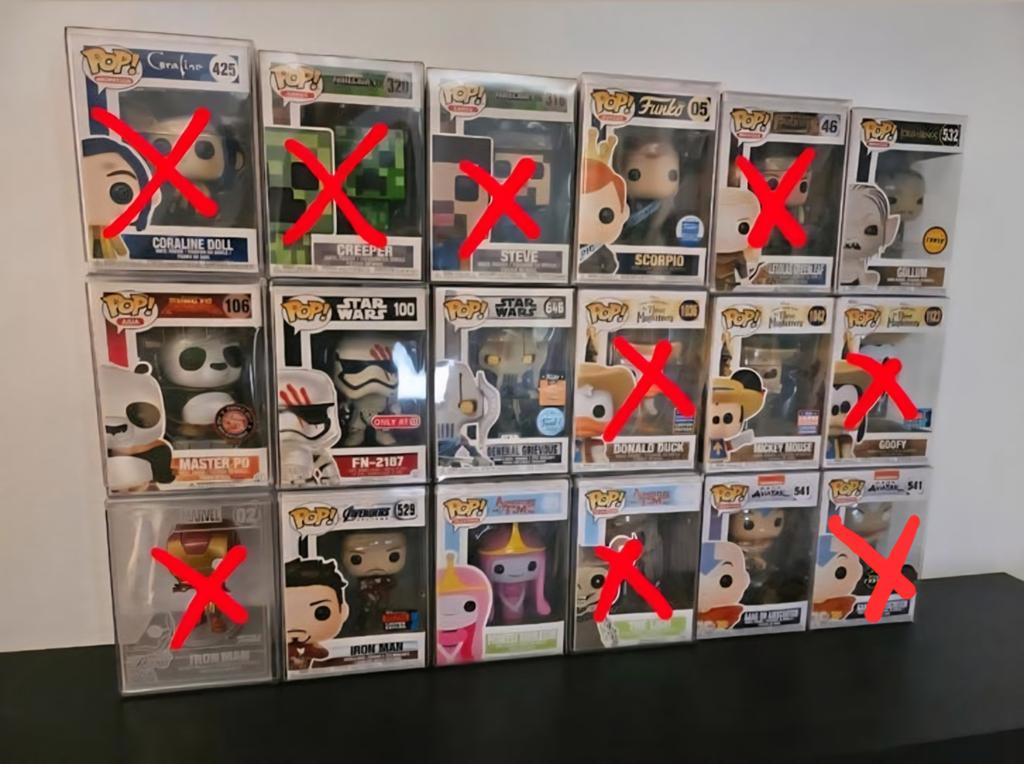 Funko pop collectie, Ophalen of Verzenden, Zo goed als nieuw