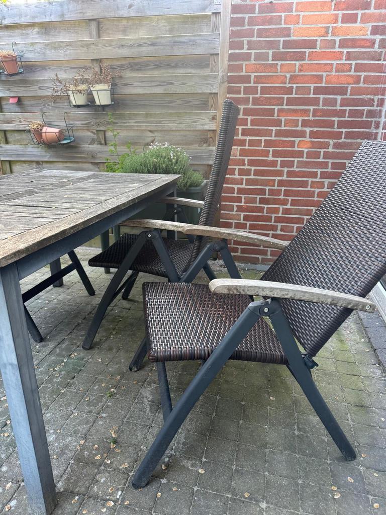 Gebruikte tuinset, Ophalen, Gebruikt, Rechthoekig