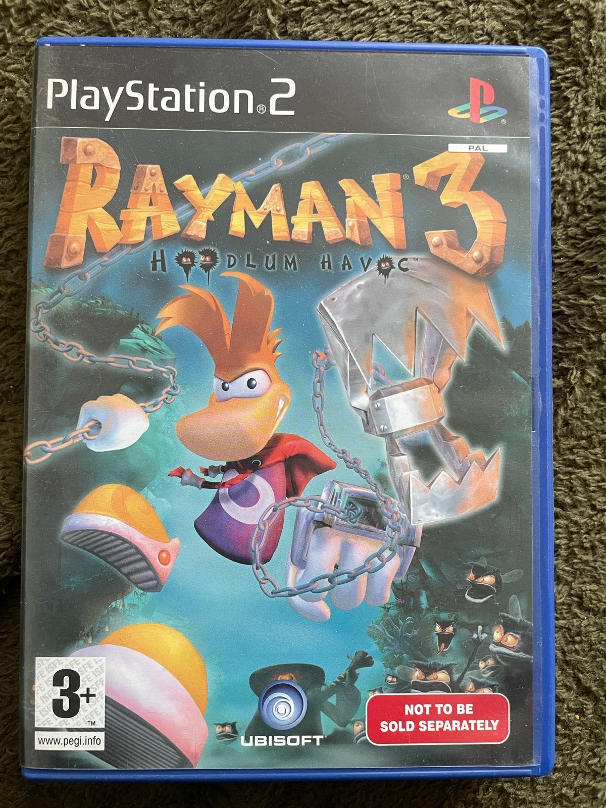 Rayman 3 Hoodlum Havoc - PlayStation 2 (PS2), Gebruikt, 1 speler, Ophalen of Verzenden, Vanaf 3 jaar