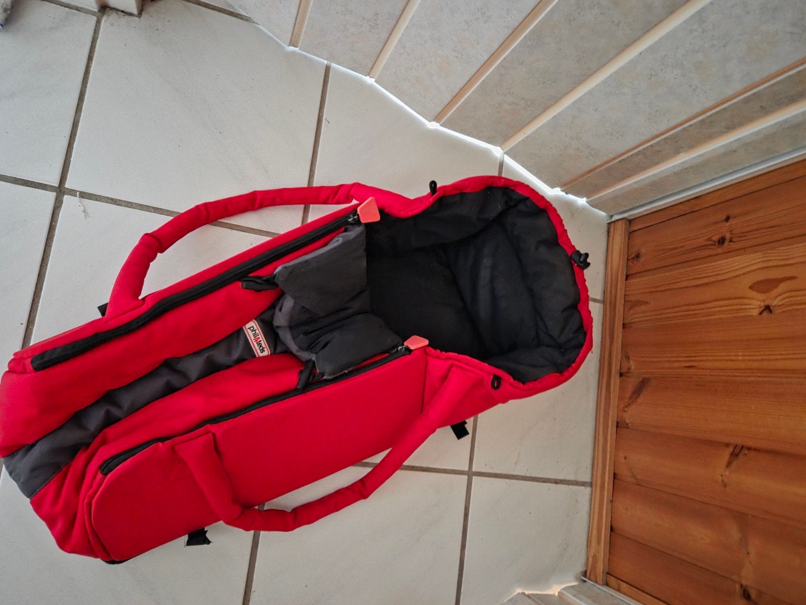 Reiswieg,  nestje voor in Phil & teds wagen, Kinderen en Baby's, Ophalen of Verzenden, Zo goed als nieuw