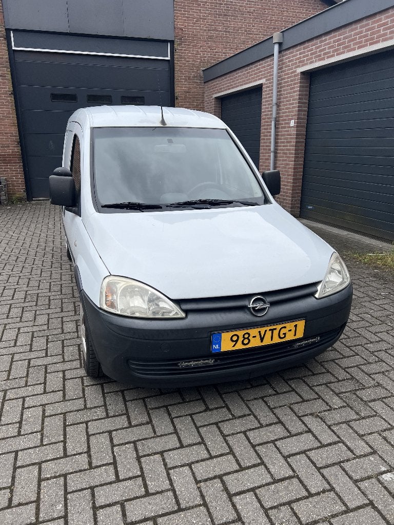 Opel Combo 1.3 CDTi 2008 Bedrijfswagen, Voorwielaandrijving, Stof, 74 pk, Zwart