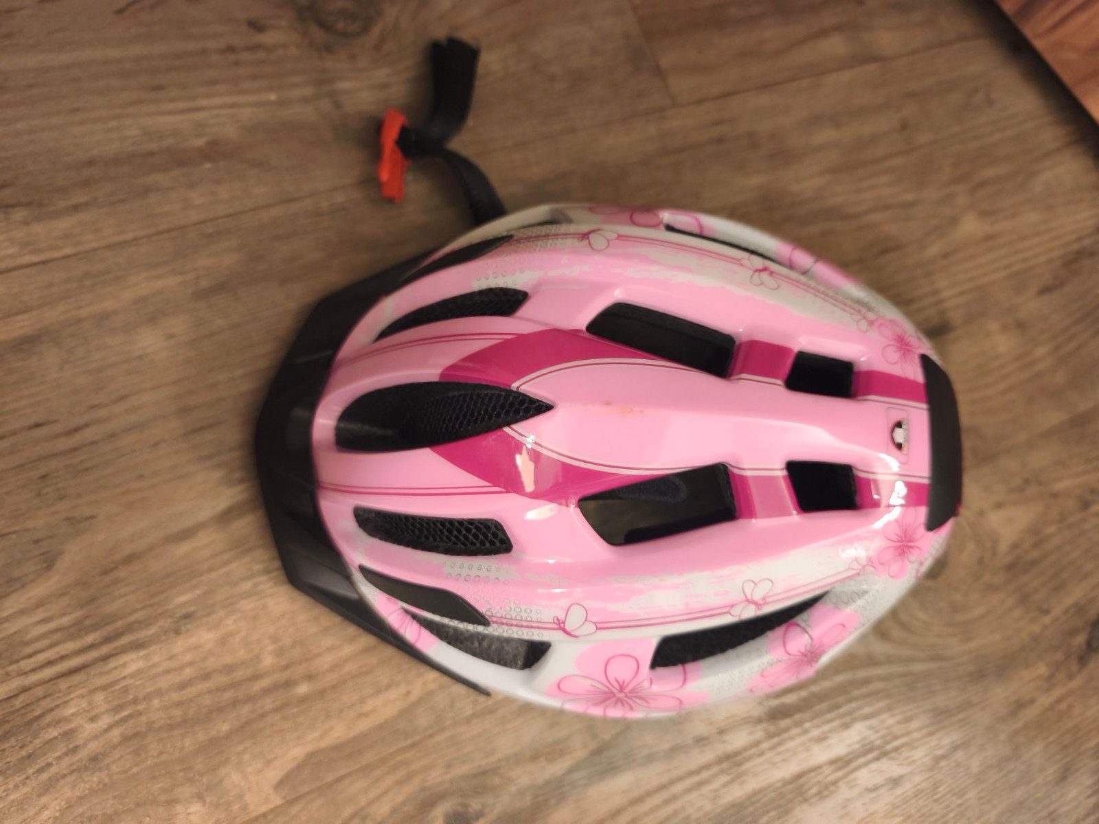 Roze fietshelm voor kinderen met LED-licht - Maat XS, Fietsen en Brommers, XS, Onbekend, Jongen of Meisje, Ophalen of Verzenden
