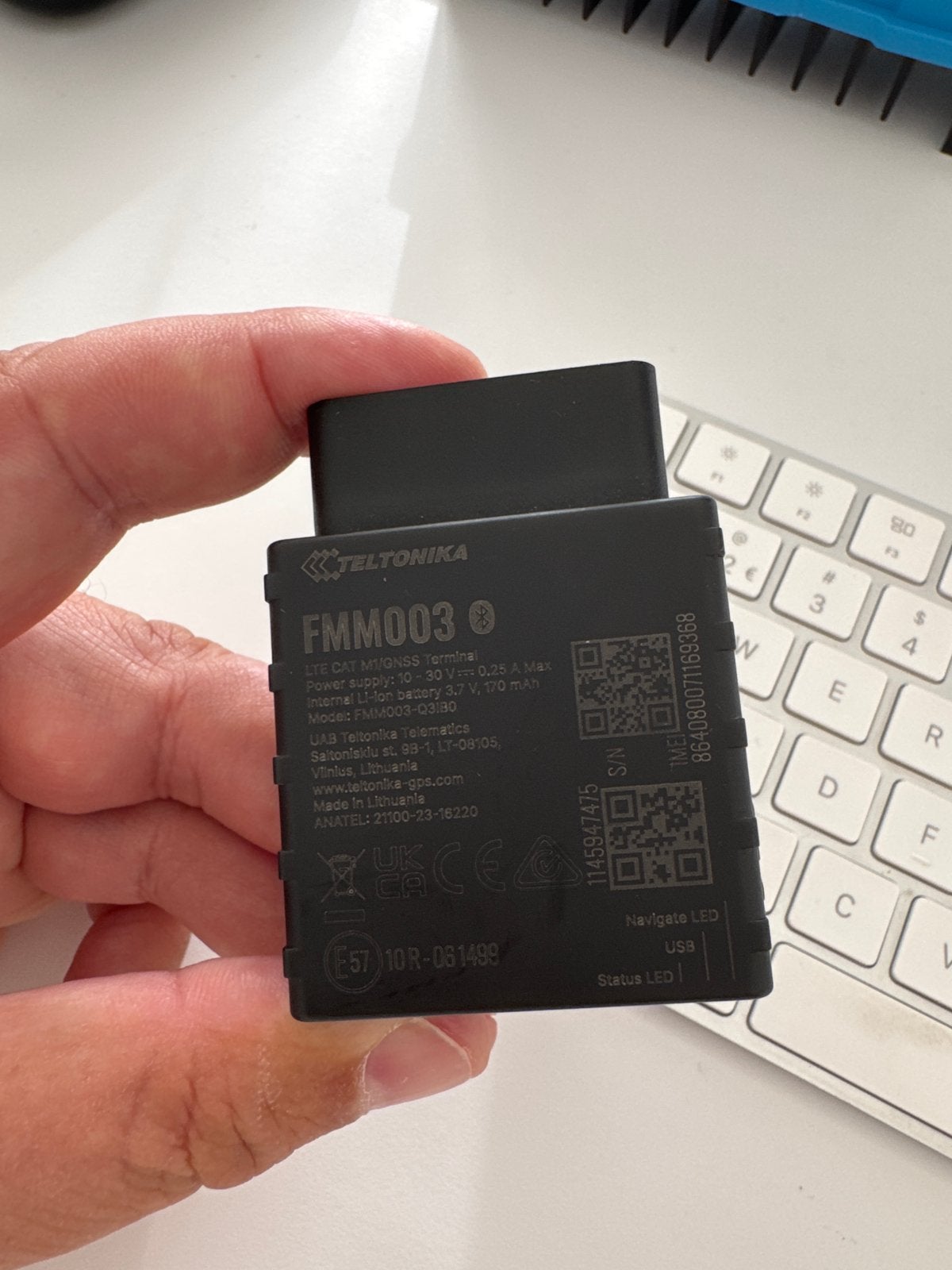 Teltonika FMM003 GPS Tracker, Ophalen of Verzenden, Zo goed als nieuw