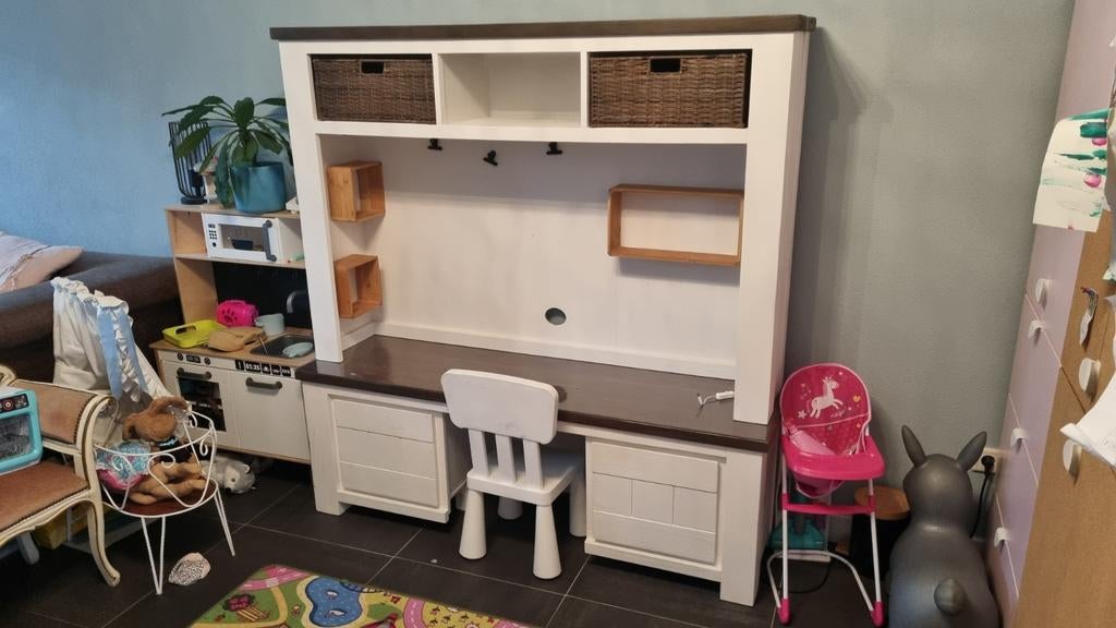 Kinderbureau Happy Home Meubel - Deaumain, Ophalen, Gebruikt, Tafel(s)