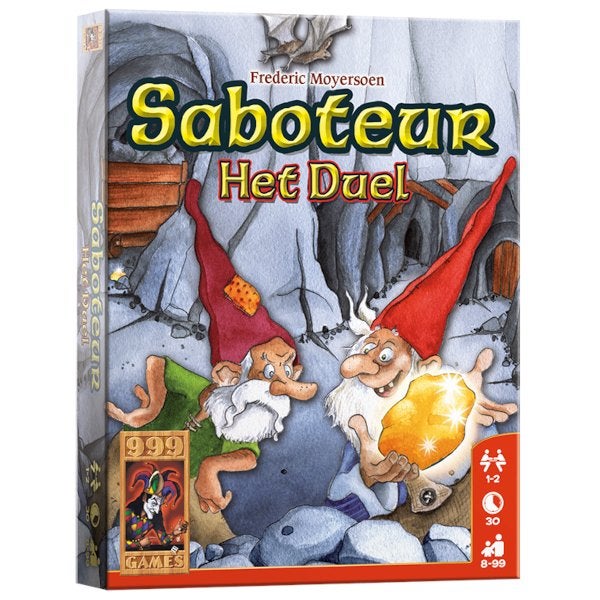 Saboteur Het Duel 999 Games Kaartspel Nieuw, 999 Games, Nieuw, Ophalen of Verzenden, 999 Games