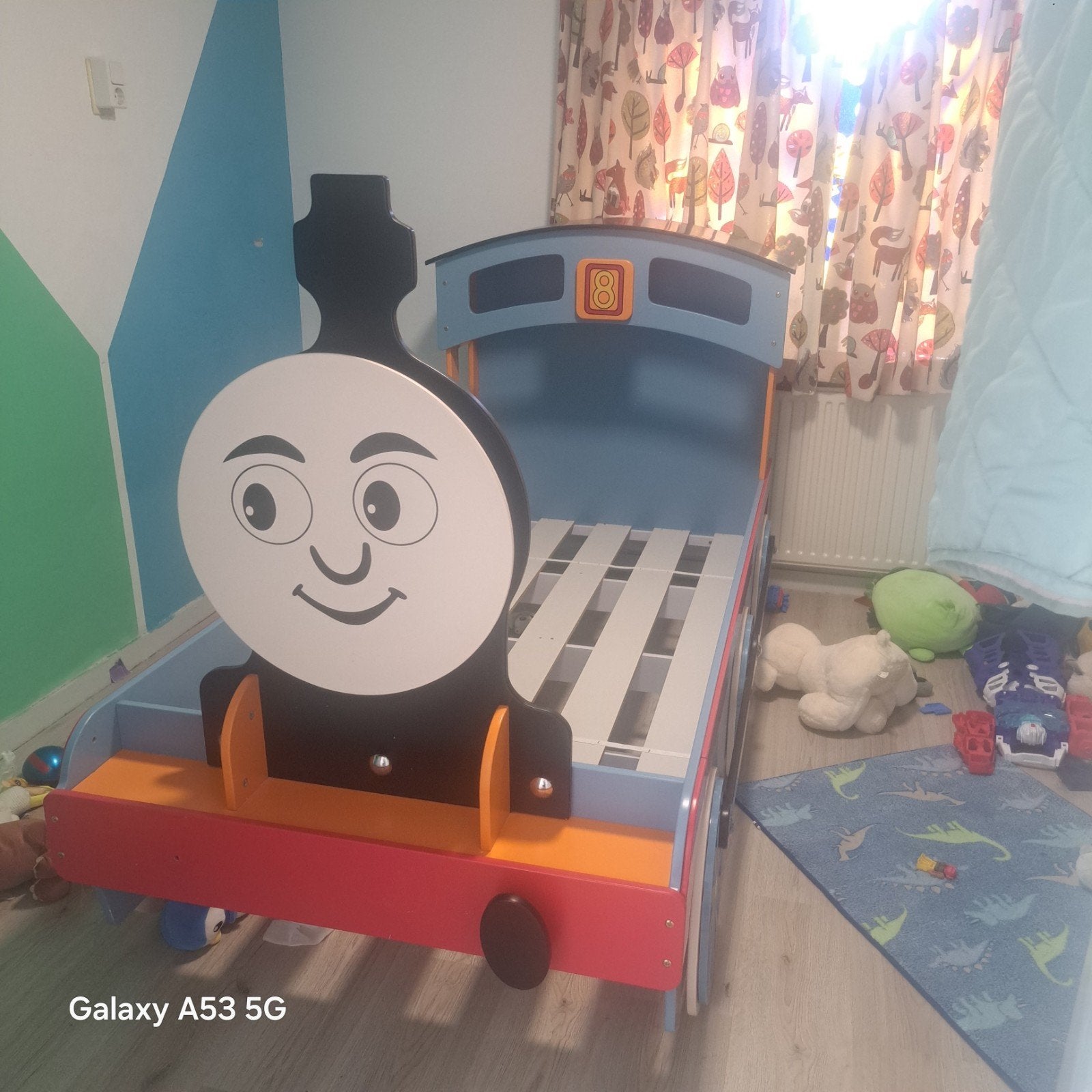 trein bed 90x200, Huis en Inrichting, Ophalen, Gebruikt, 90 cm, Eenpersoons