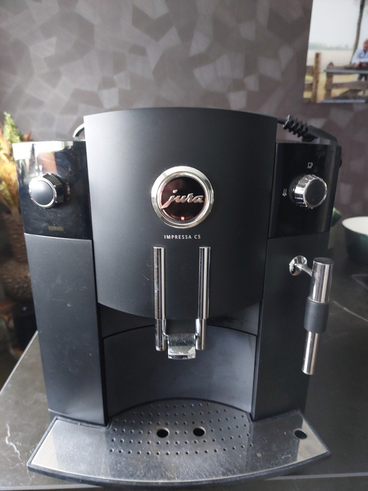 Jura Impressa C5 Koffiemachine - bonen, Ophalen, Gebruikt, 10 kopjes of meer, Koffiemachine