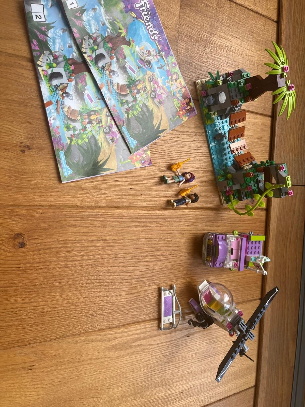 Lego Friends jungle brug en waterval reddingsteam, Ophalen of Verzenden, Zo goed als nieuw