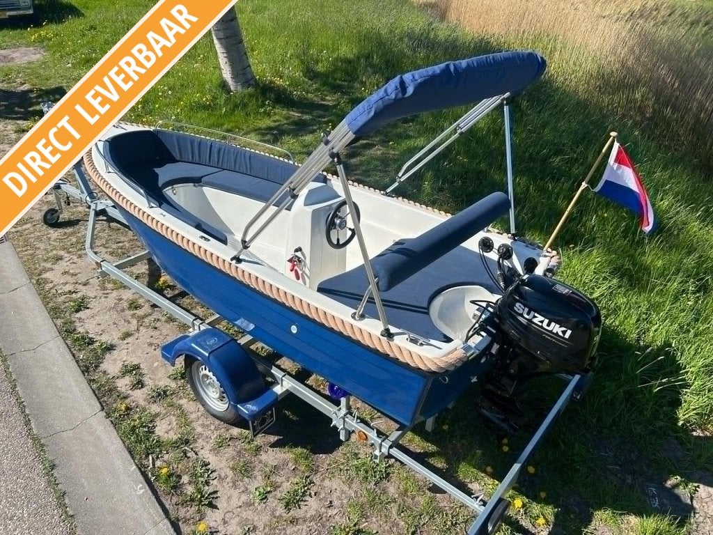 Noard G-405 met 9.9 pk Suzuki BJ 2022 vandaag varen!, Overige merken, 4 m, 2 m, Zonnedek