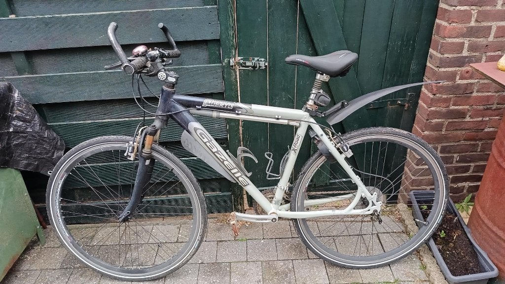 Herenfiets 21 versnellingen alles werkt, Ophalen, Gebruikt, Overige merken, Versnellingen