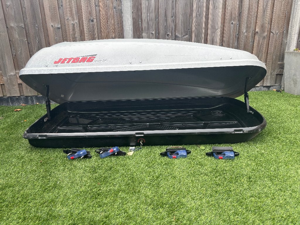 Dakkoffer Jetbag Apollo 200 incl, Thule easy snap sluiting, Ophalen, Gebruikt
