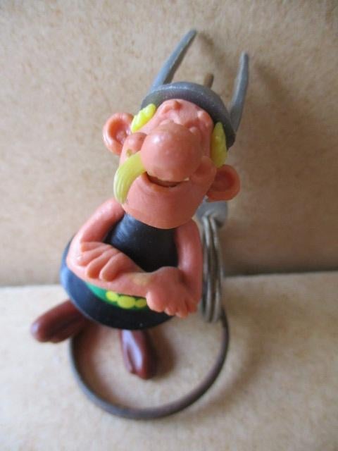 adv10874 asterix sleutelhanger 2, Ophalen, Asterix en Obelix, Gebruikt, Beeldje of Figuurtje