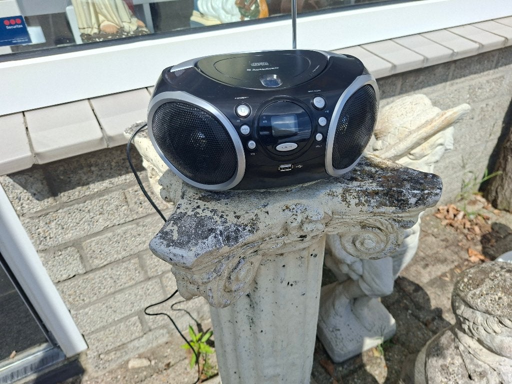 uitstekende draagbare radio met cd en usb speler audiosonic, Audio, Tv en Foto, Ophalen of Verzenden, Gebruikt