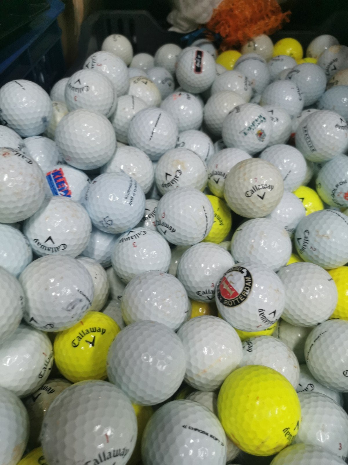 Callaway chrome soft golfballen 100 stuks, Sport en Fitness, Ophalen of Verzenden, Bal(len), Callaway