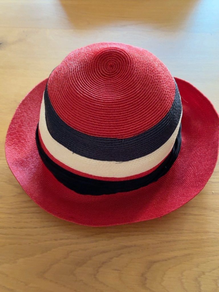 Vintage K&L Ligne Parisienne dameshoed jaren 50/60, Verzenden, Gedragen, Hoed