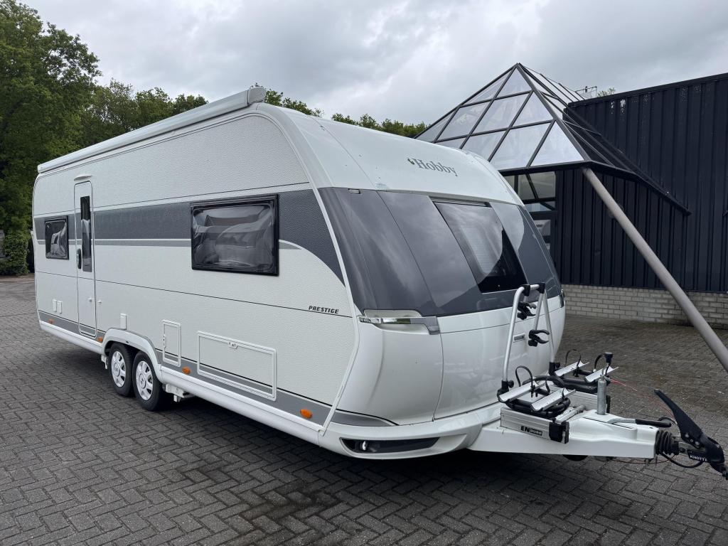 Hobby Prestige 620 CL 2025 | Enkele bedden | Movers | Airco, Rondzit, Hobby, Bedrijf, 6 tot 7 meter