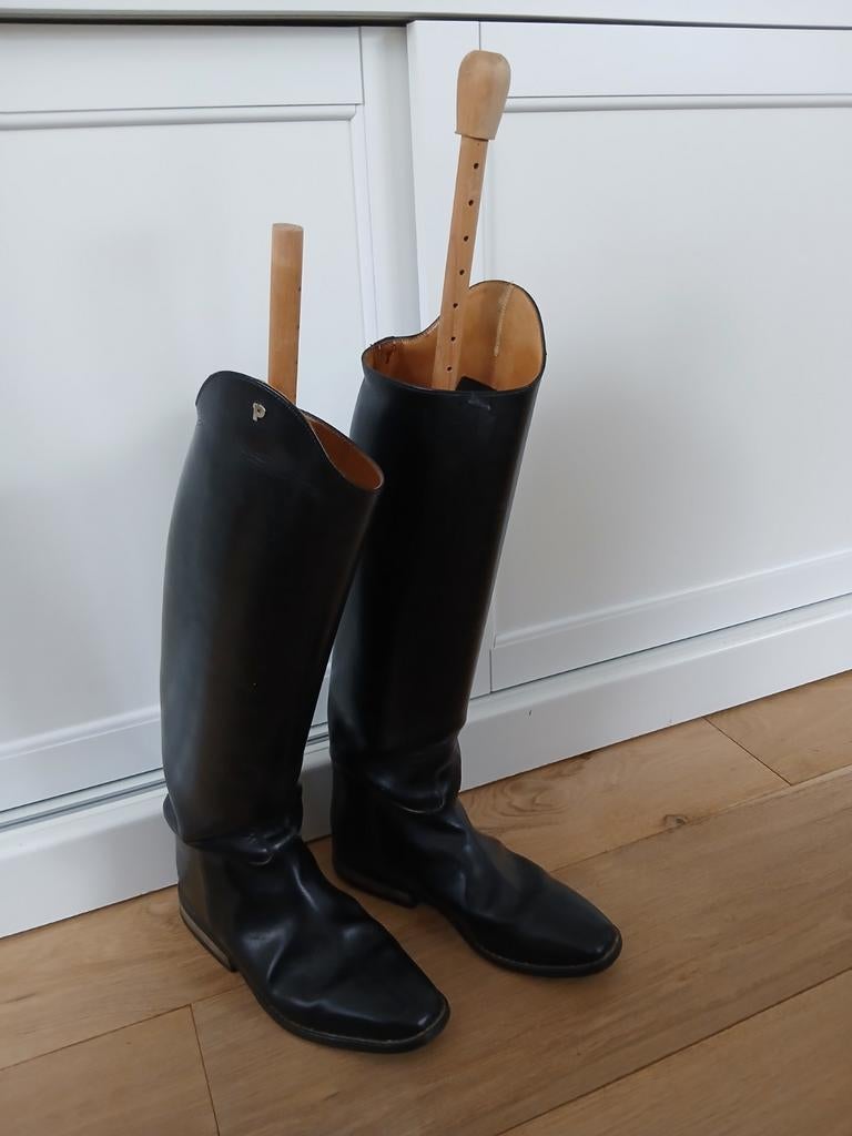 Petrie rijlaarzen met spanners europese maat 40, Dieren en Toebehoren, Paardrijkleding, Ophalen, Gebruikt, Dressuur, Schoeisel