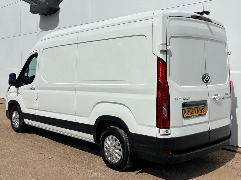 Maxus eDeliver 9 89 kWh 204PK L3H2 Elektrische Koelwagen Vri, Auto's, Stof, Zwart, Maxus, Wit