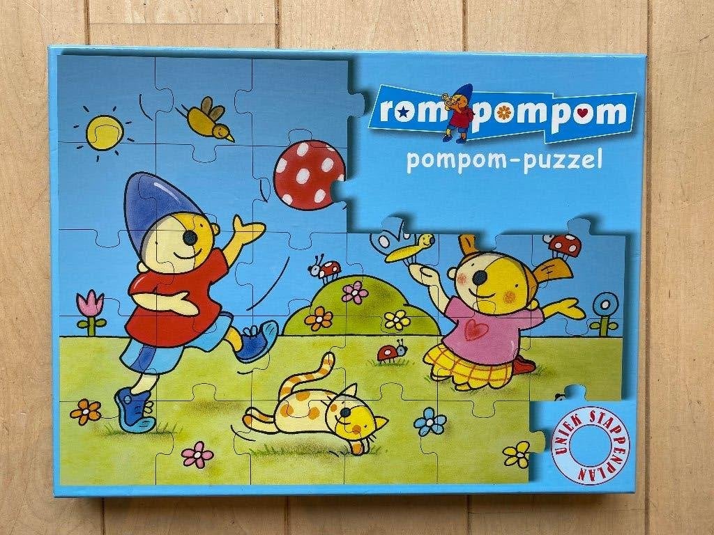 Pompom puzzel, Ophalen of Verzenden, 10 tot 50 stukjes, Nieuw, 6 jaar of ouder