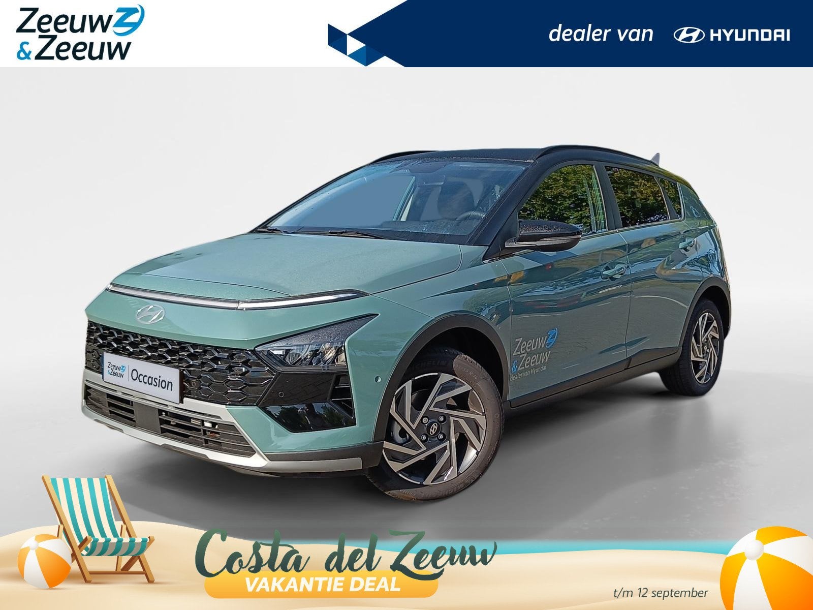 Hyundai Bayon 1.0 T-GDI Premium Sky AUTOMAAT | NAVIGATIESYST, Auto's, 12 maanden, Euro 6, Origineel Nederlands, Bedrijf