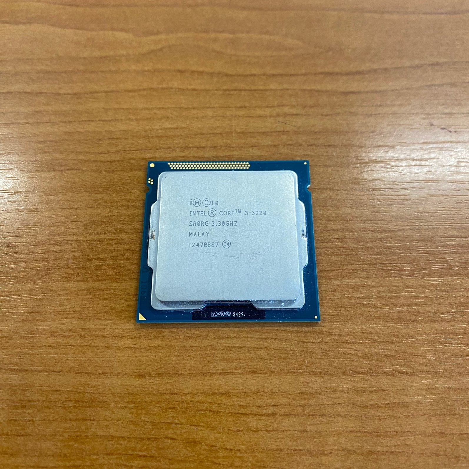 Intel Core i3-3220 @3,30GHz ( LGA 1155 ), Ophalen of Verzenden, Gebruikt, 2-core, 3 tot 4 Ghz