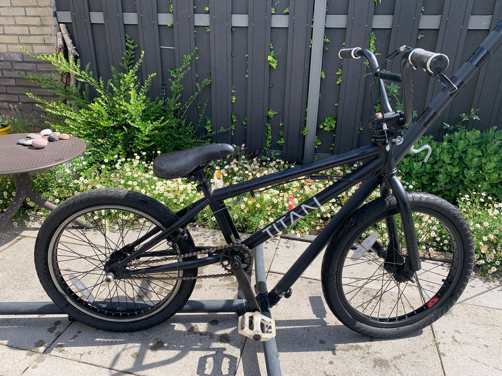 BMX fiets Titan - Klaar voor stunts!, Ophalen, Staal, Velgrem, 20 tot 24 inch