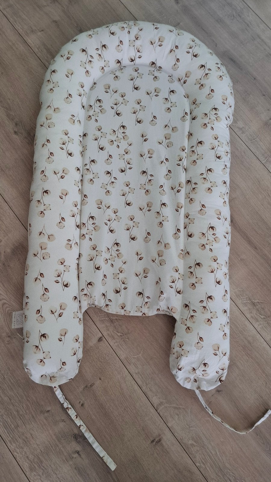 Yumi Baby babynestje met bloemenprint, Kinderen en Baby's, Babywiegjes en Ledikanten, Ophalen of Verzenden, Zo goed als nieuw