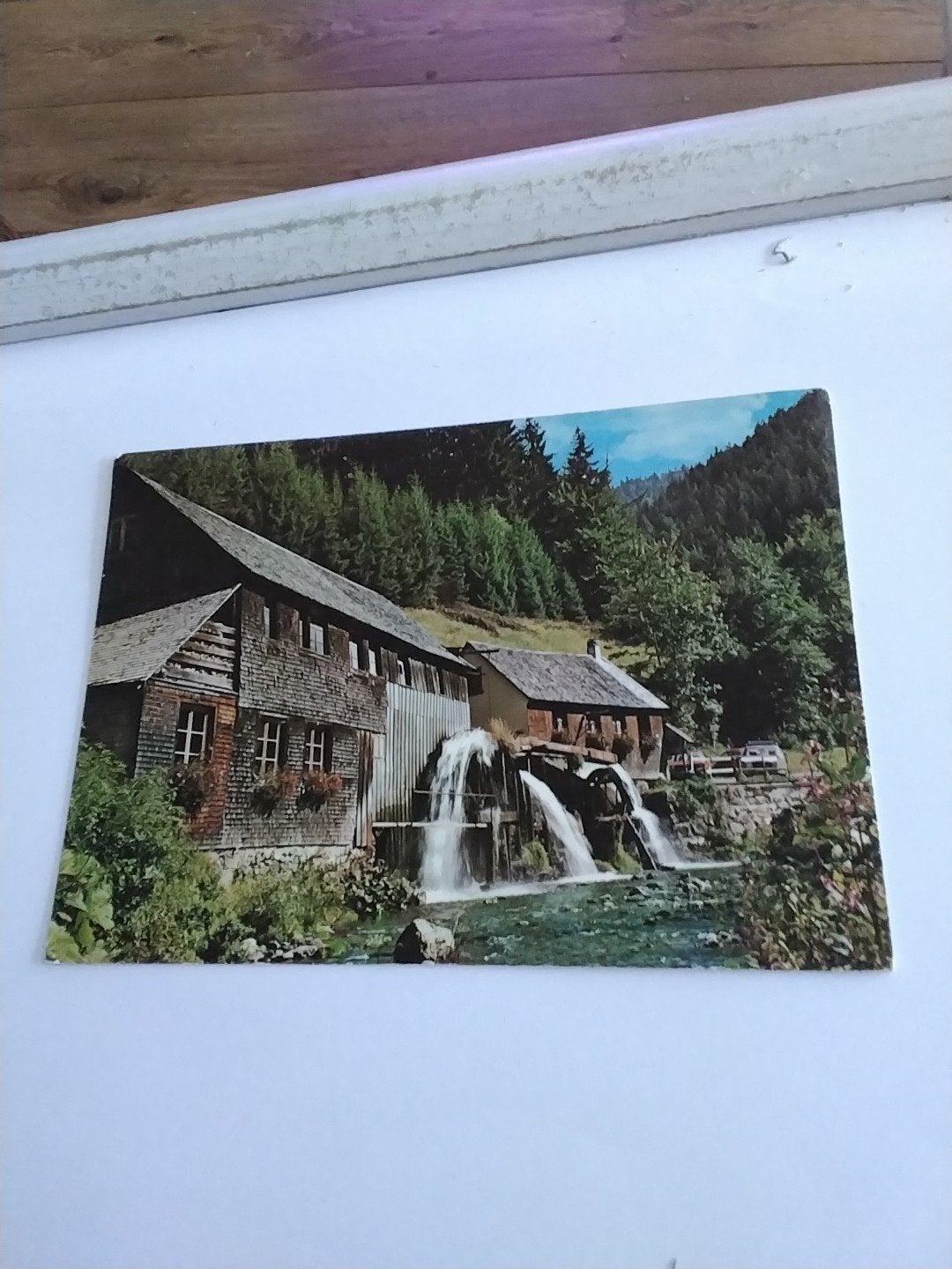 Oude ansichtkaart Hexenlochmühle Zwarte Woud MOLEN, Ophalen of Verzenden, 1960 tot 1980, Gelopen