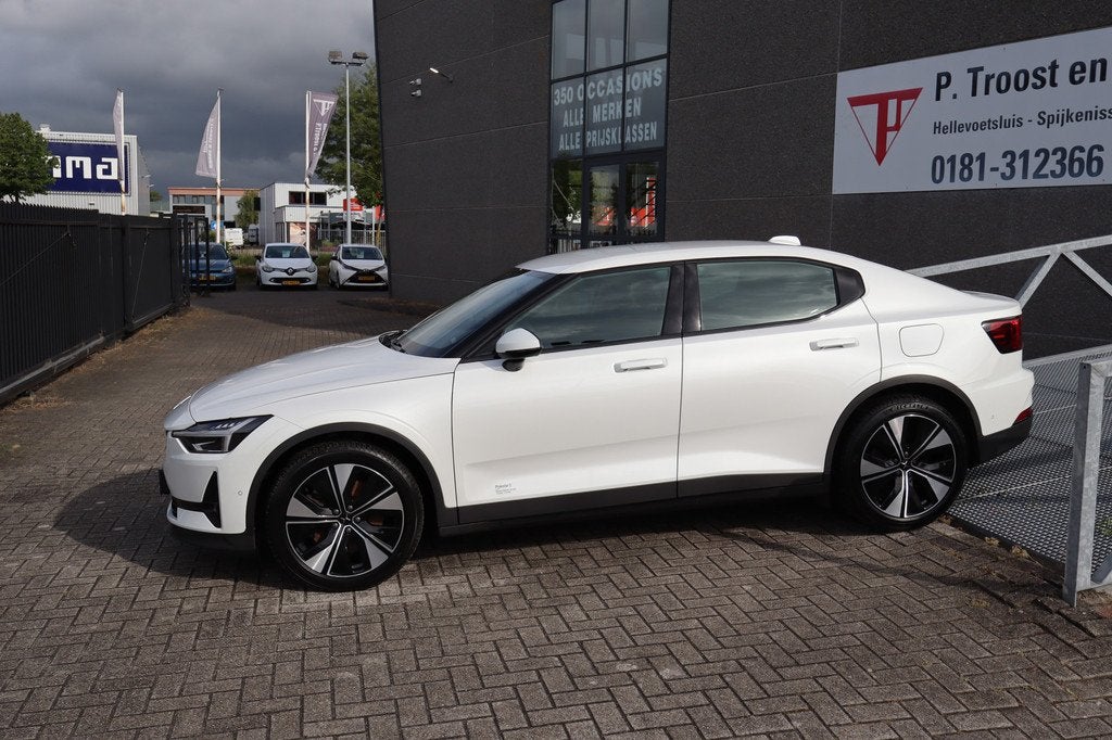Polestar 2 Long Range Single Motor 78 kWh 97% SOH/Pilot pack, Auto's, Polestar, Gebruikt, 1969 kg, Wit, 551 km