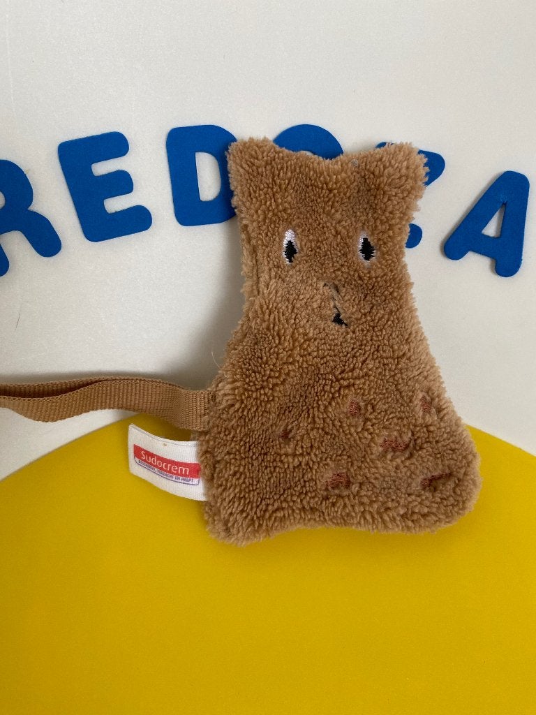 K2418 sudocrem doekje beer, Ophalen of Verzenden, Zo goed als nieuw, Beer