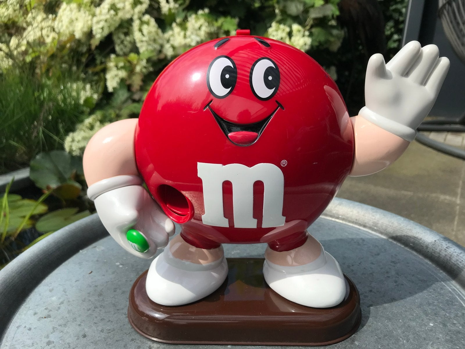 M&M's Dispenser Rood - Snoepautomaat, Ophalen of Verzenden, Zo goed als nieuw